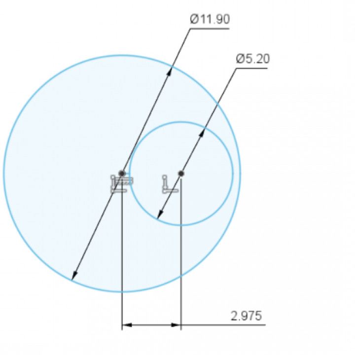 Cycloidal drive 7/1