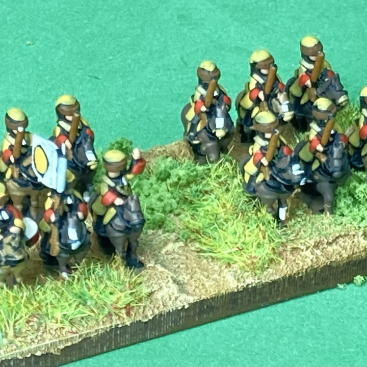 6mm XVIII FRENCH DRAGOONS