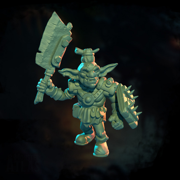 Goblin Axe and shield