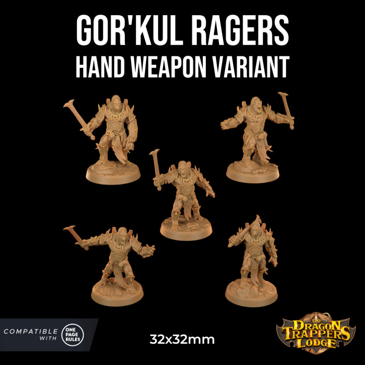 Gor'kul Ragers | Presupported | The Simiax Legions image