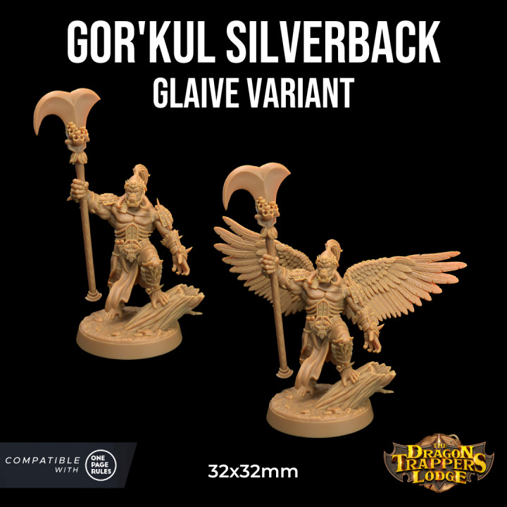 Gor'kul Silverback Hero | Presupported | The Simiax Legions image