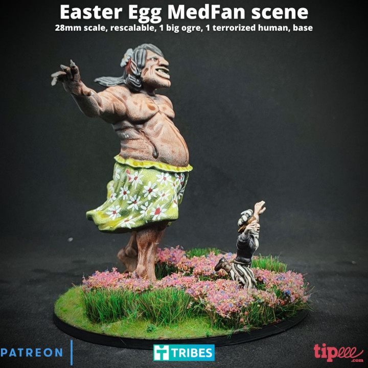 Easter Eggs Medfan Scene - 28mm image