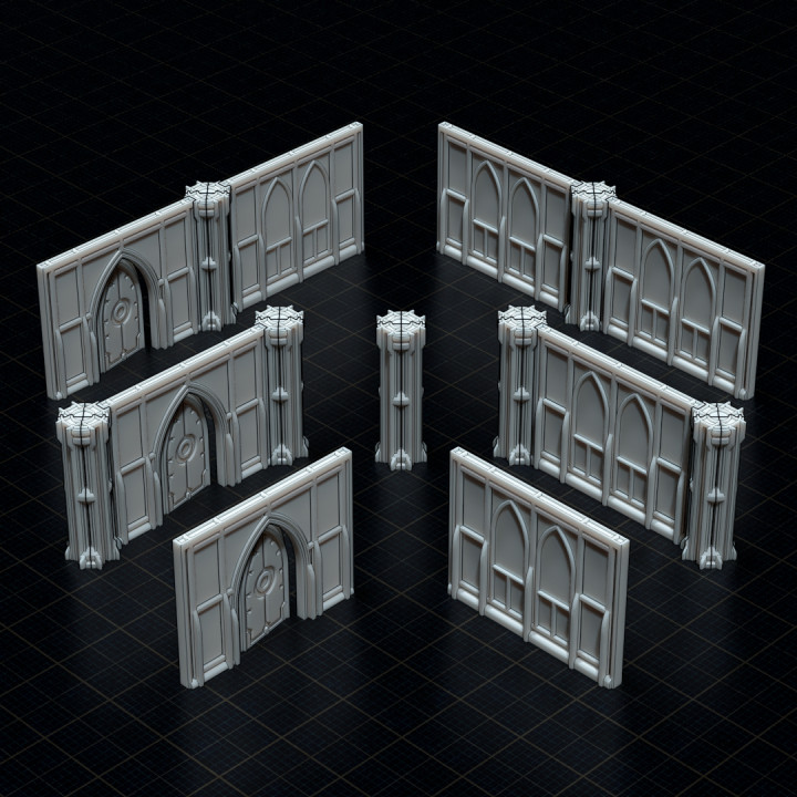 Spacewreck modular Spaceship Terrain - Walls and Pillars's Cover