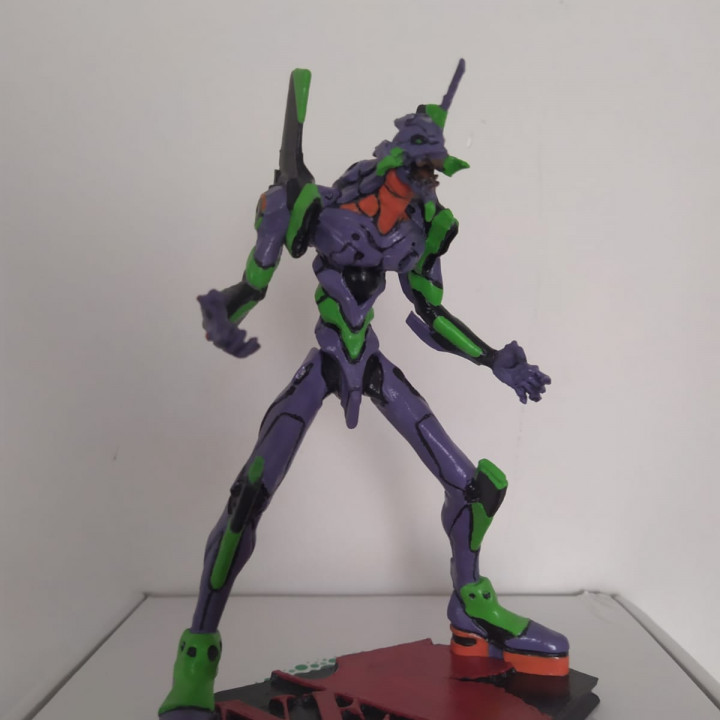 Evangelion Unit 01- Smaller Base and EasyFDM Remix