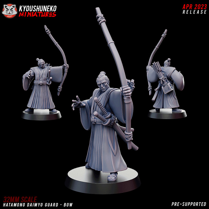 3D Printable April 2023 Fantasy Release by Kyoushuneko Miniatures
