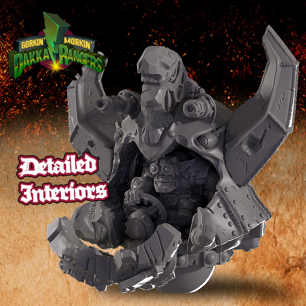 3D Printable The Dakkazord by Marchen Atelier