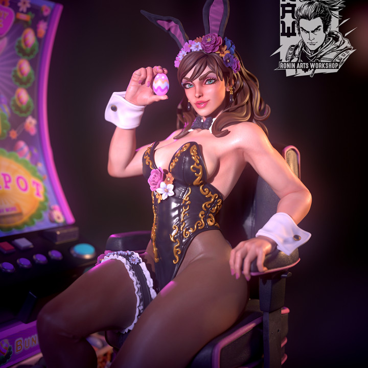 Bunny Irene Pin Up 75mm and 120mm - Pre-Supported image