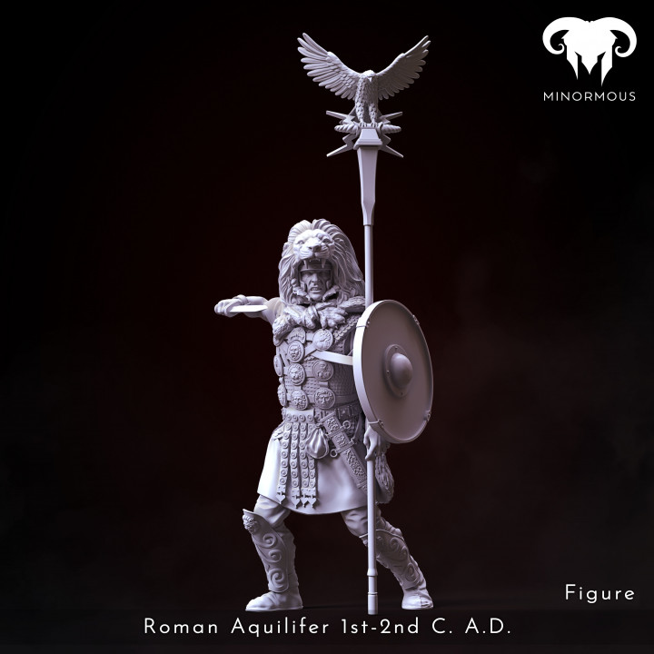 Figure - Roman Aquilifer 1st-2nd C. A.D. The Last Stand! image