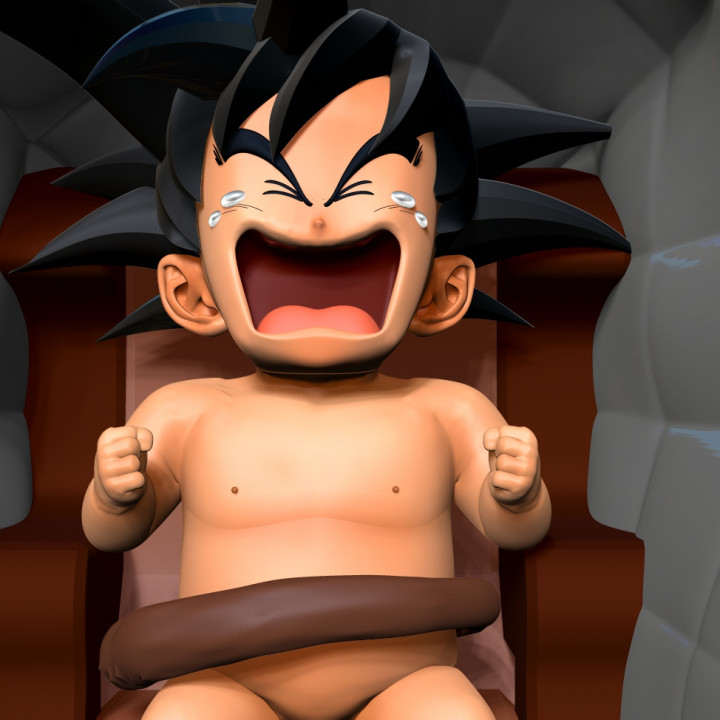 Baby Goku Crying