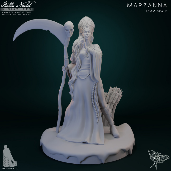 Marzanna, Goddess of Winter and Death image