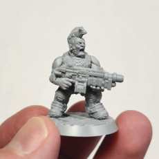 Picture of print of Modular Space Dwarves - Over 100 Parts Kickstarter Package (Includes Pre-supported Files)