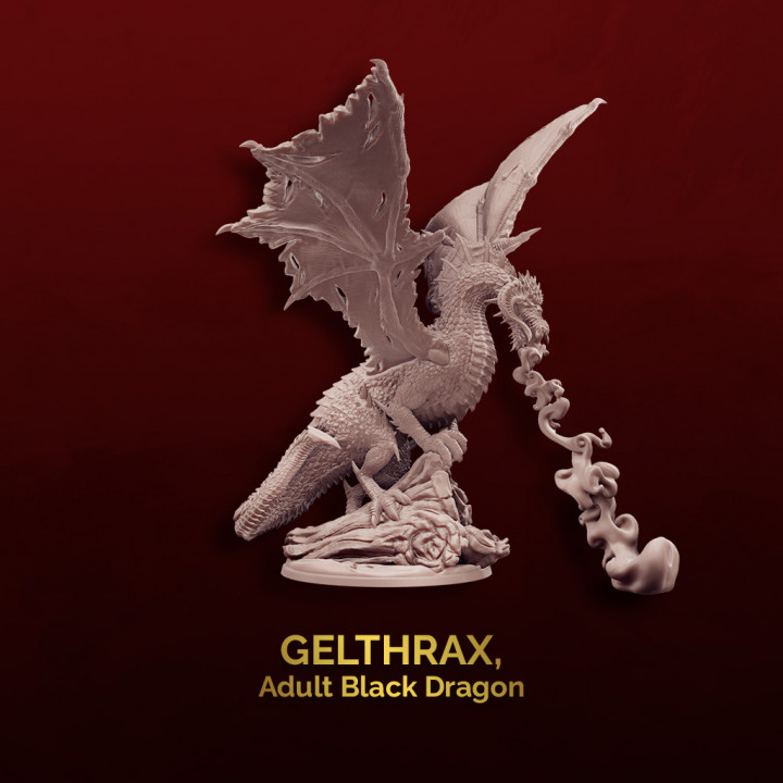 Gelthrax - Adult Black Dragon