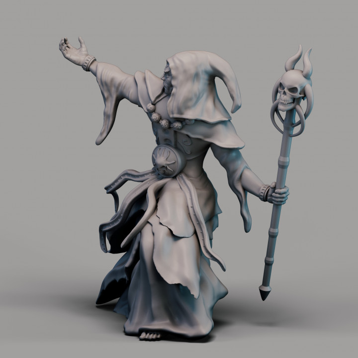 Evil Wizard Necromancer Priest image