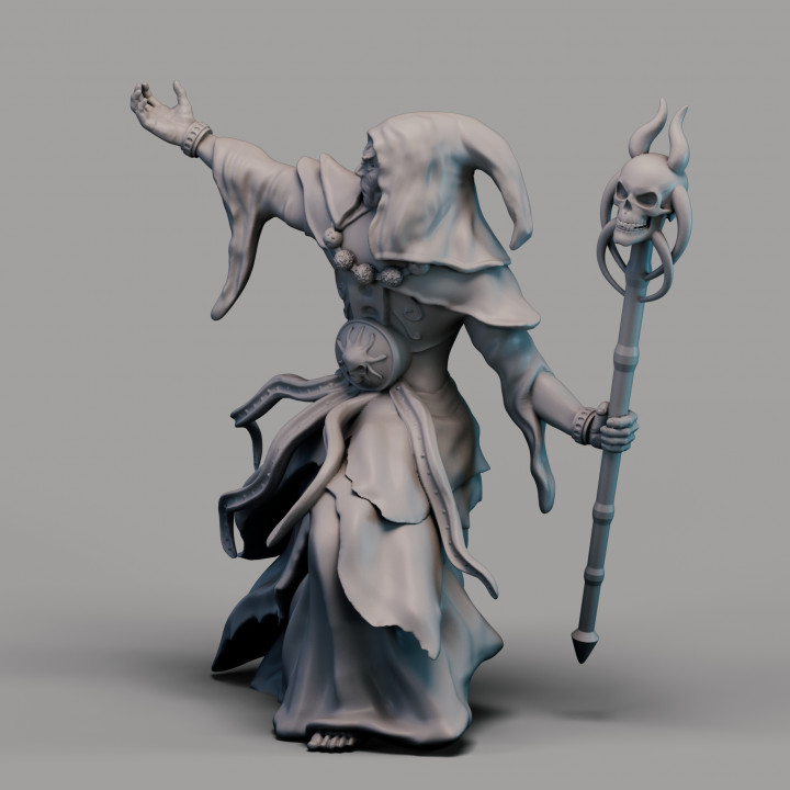 Evil Wizard Necromancer Priest