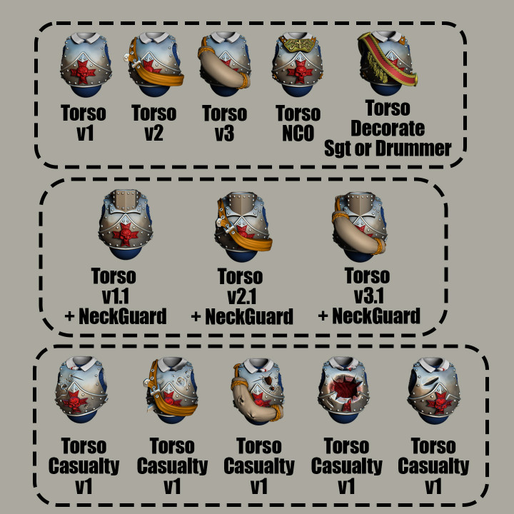 Modular Reikland Line Infantry image