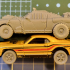 Wasteland Road Warrior Car [PRE-SUPPORTED] print image