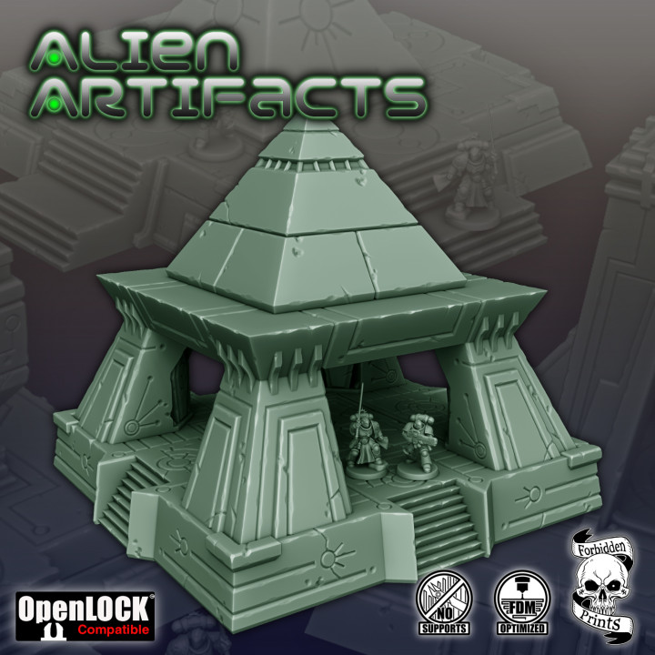 Alien Artifacts - Pyramid Set image