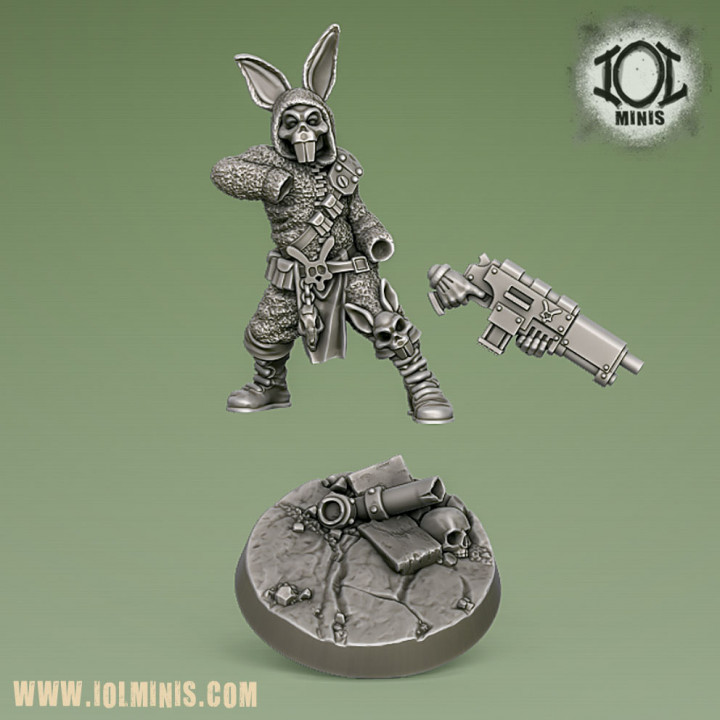 Bunny clan - Ganger with autorifle
