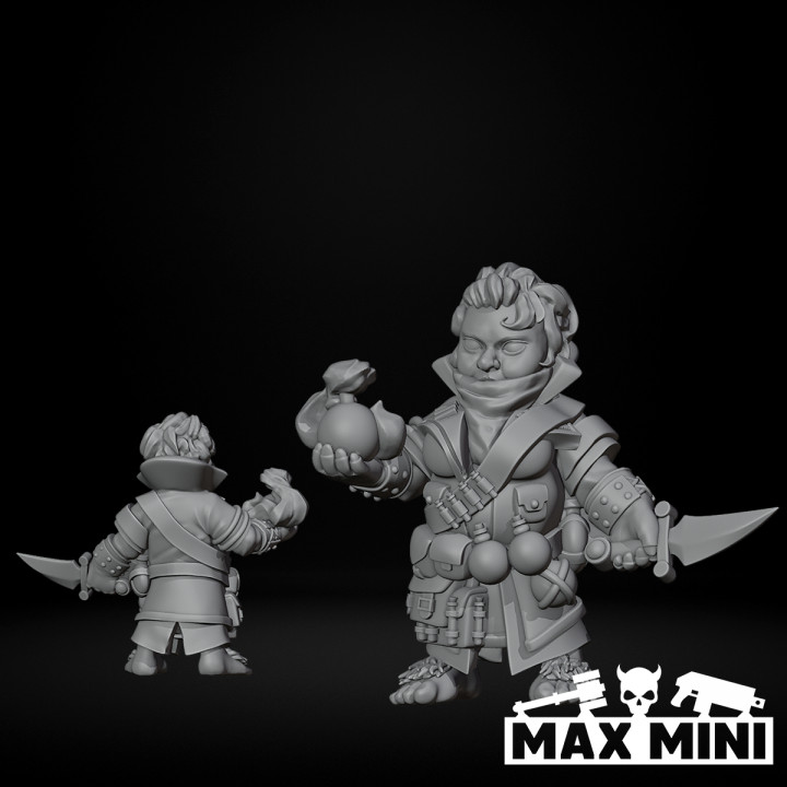Halfling Adventuring Chemist