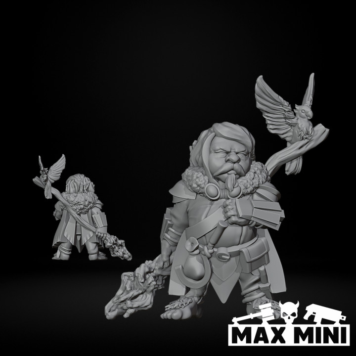 Halfling Adventuring Druid image