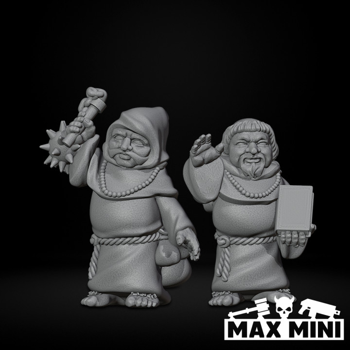 Halfling Monks