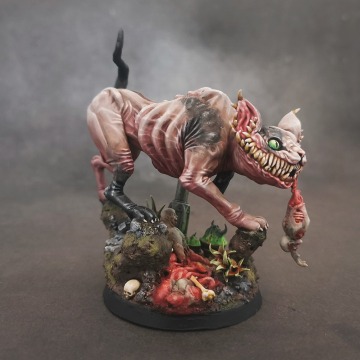 3D Printable Cheshire Cat by Silvia Corso