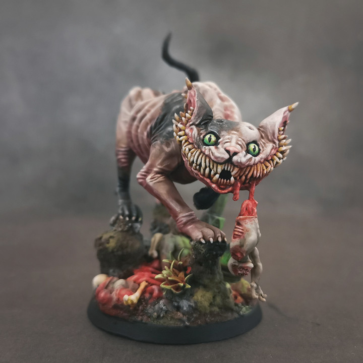 3D Printable Cheshire Cat by Silvia Corso