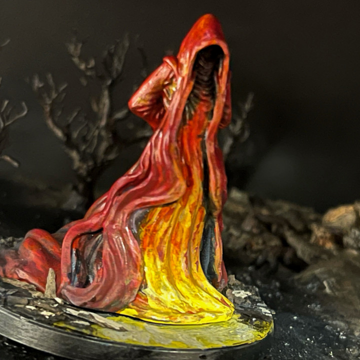 3D Print of The Red Scribe Painting Competition by jamieharth