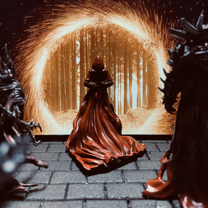 3D Print of The Red Scribe Painting Competition by junktapusrex