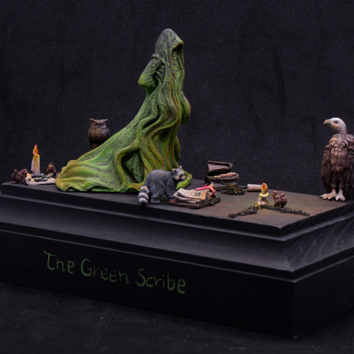 3D Print of The Red Scribe Painting Competition 通过 Ocarina83