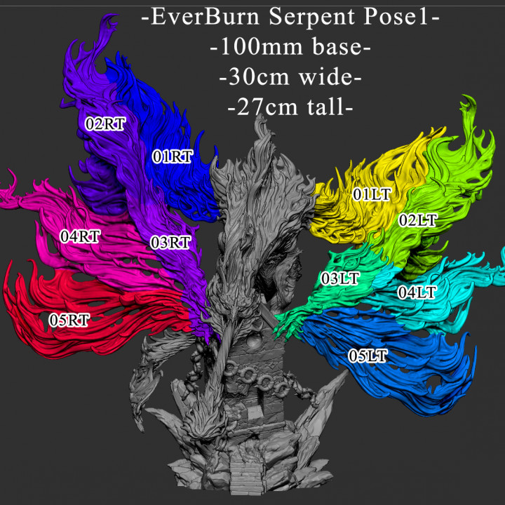 EverBurn Serpent (Pose 1 of 2) image