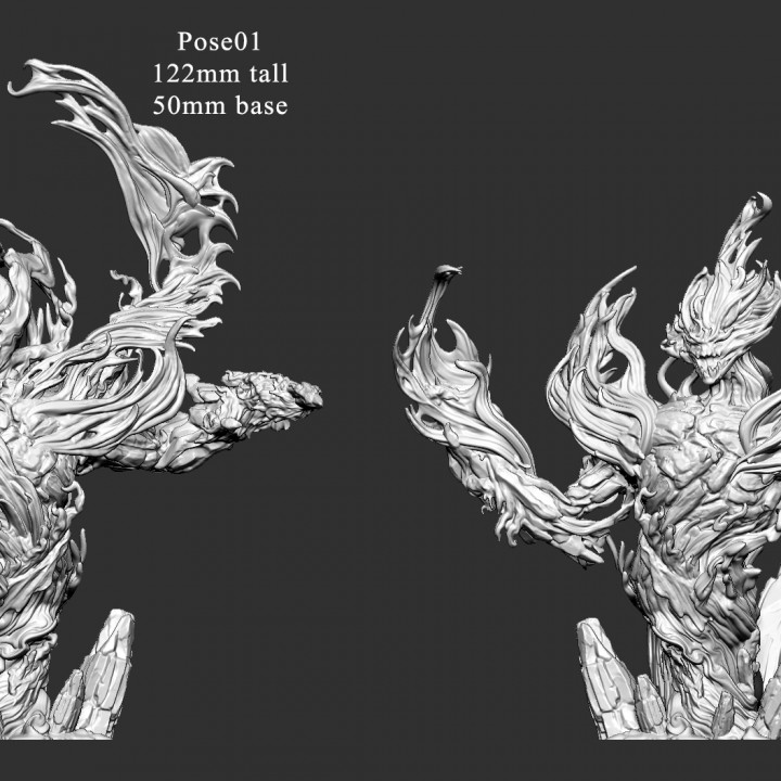 Greater Fire Elemental (1 of 2)