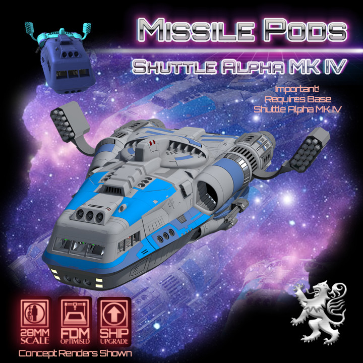 Missile Pods - Shuttle Alpha MK IV image