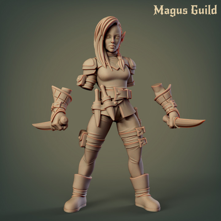 Female Elf Rogue – MG3.2