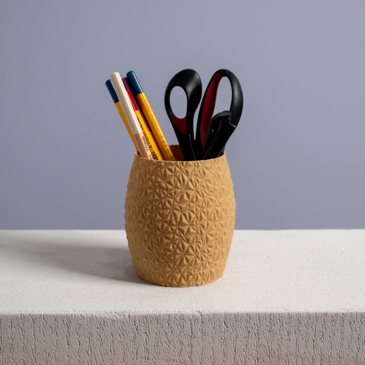 Descargar Faceted Pencil Holder Triangular for Vase Mode Slimprint de Erwin Boxen