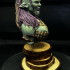 'War Cry' Female Orc Bust 90mm Scale print image