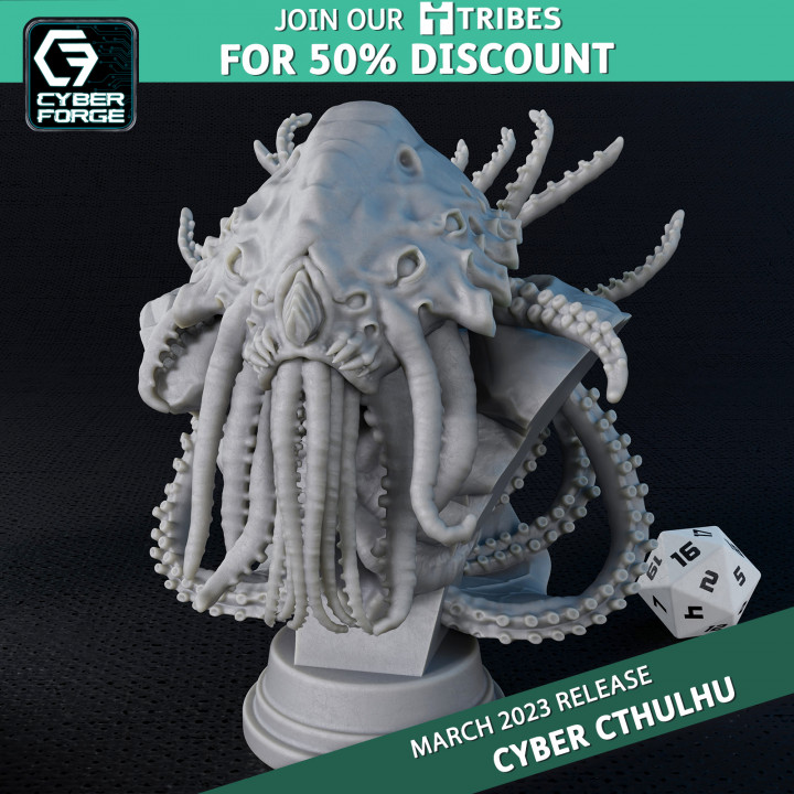 Cyber Cthulhu Bust