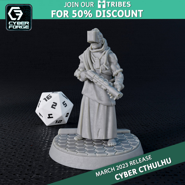 Cyber Cthulhu Cyberspace Cultist Harry image
