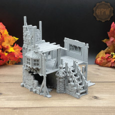 Picture of print of House Ruin I - Medieval Town Set