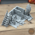House Ruin II - Medieval Town Set print image