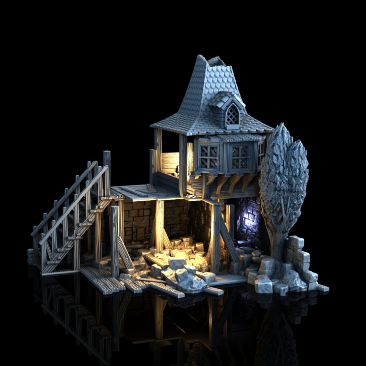 House Ruin II - Medieval Town Set image