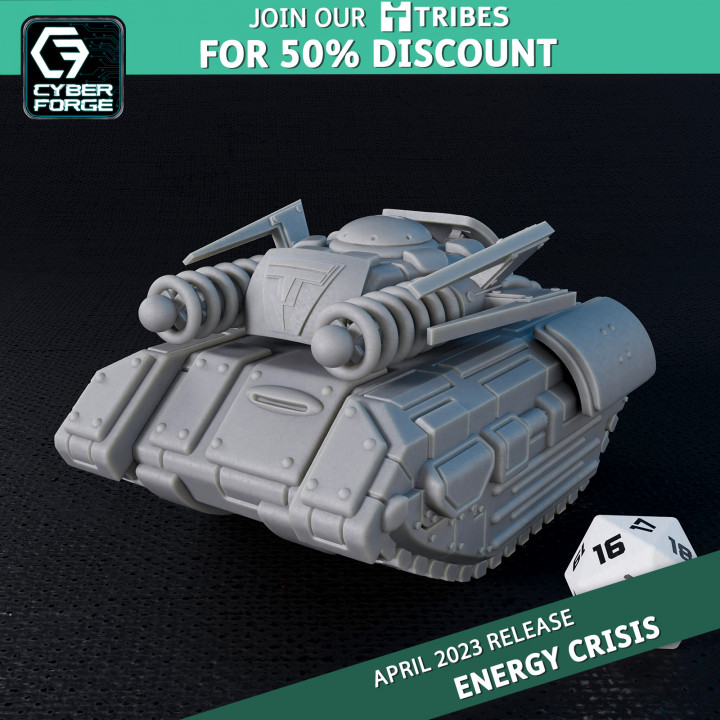 Cyber Forge Energy Crisis Coil Tank image