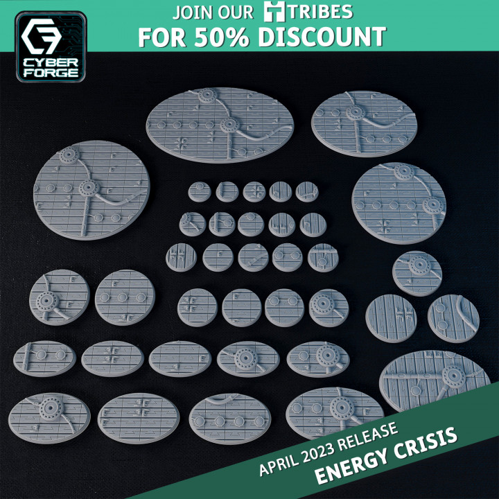 Cyber Forge Energy Crisis Bases