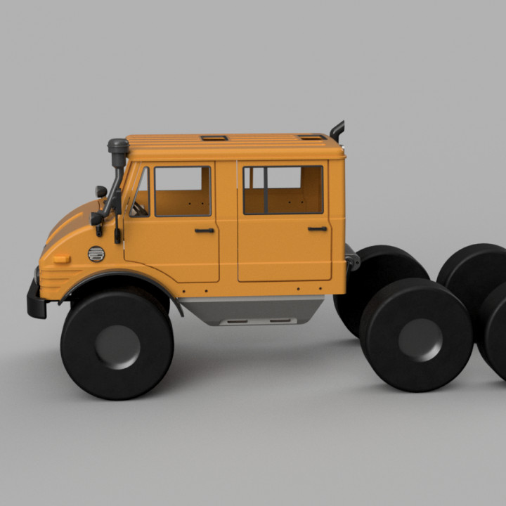 Crawler Bog 406 Crew Cab (UNIMOG 406 REPLICA)  - 1/10 RC body