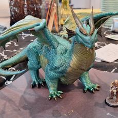 3D Printable Oh Lawd He Comin Red Dragon by Miguel Zavala