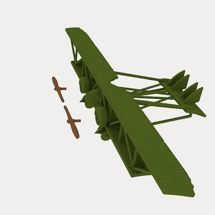 Bomber plane Caudron G.4 (WW1, France) image