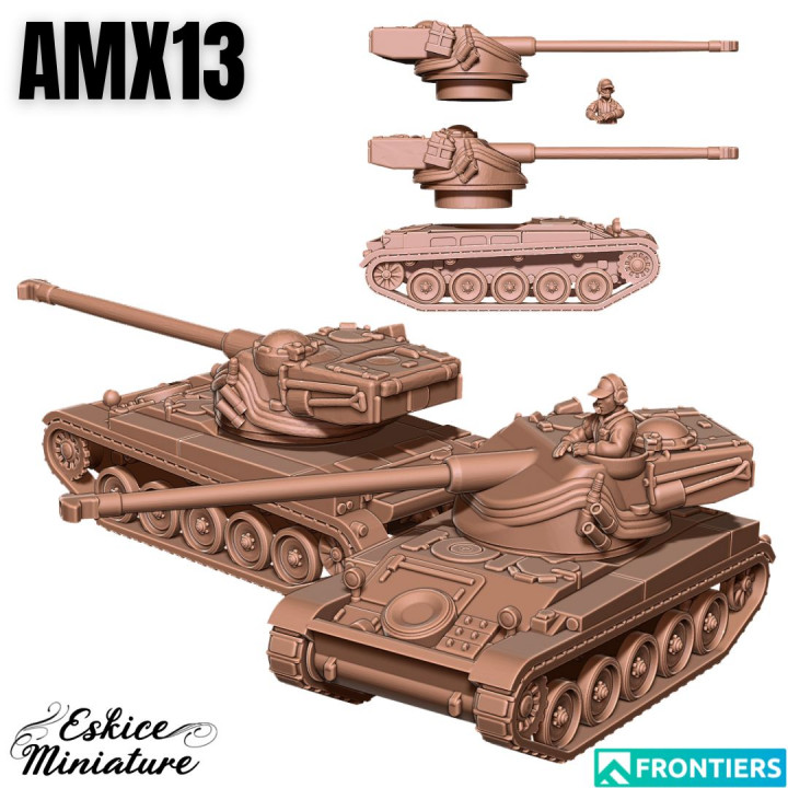 AMX13 Light tank - 28mm image
