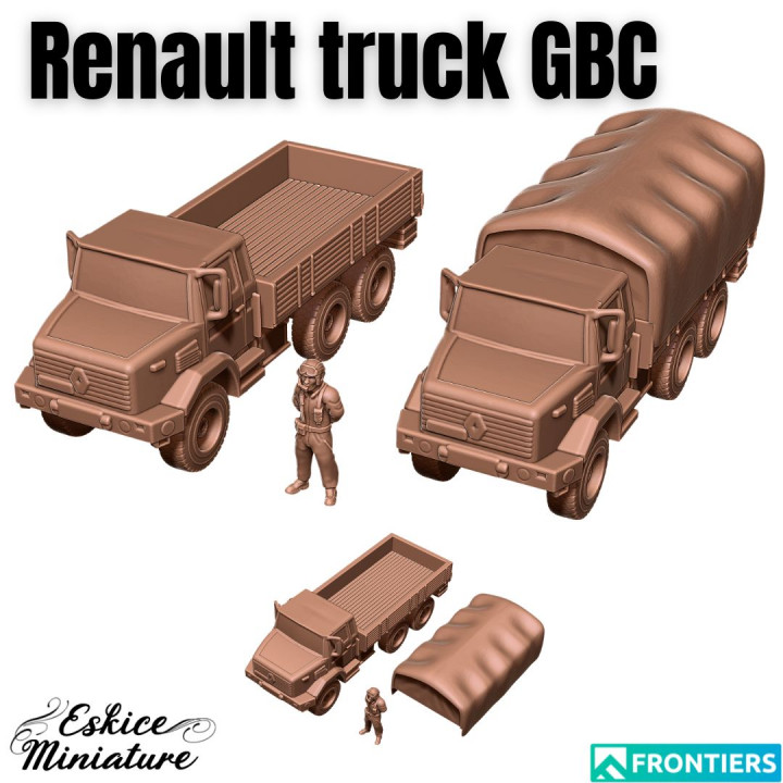 GBC Renault truck - 28mm