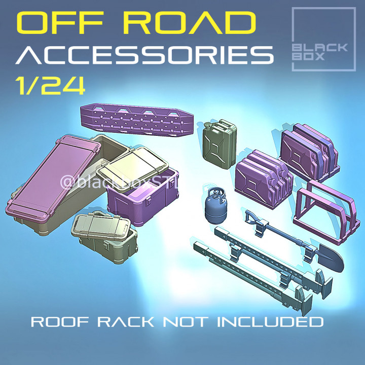 Offroad Accessories set 1-24th scale image