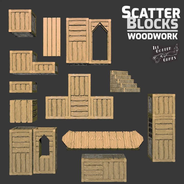 ScatterBlocks: Woodwork